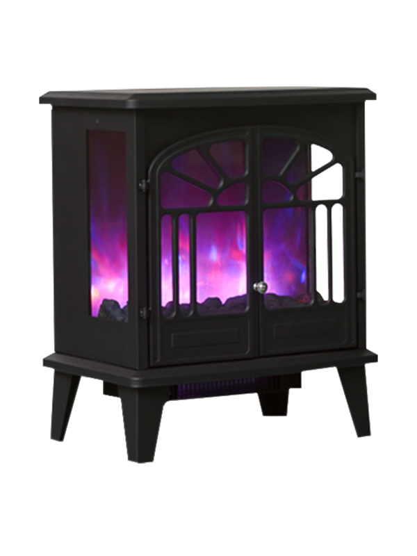 LDBL2000–MS8 3-Sided View Freestanding Electric Fireplace