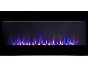 What is electric wall mounted fireplaces?